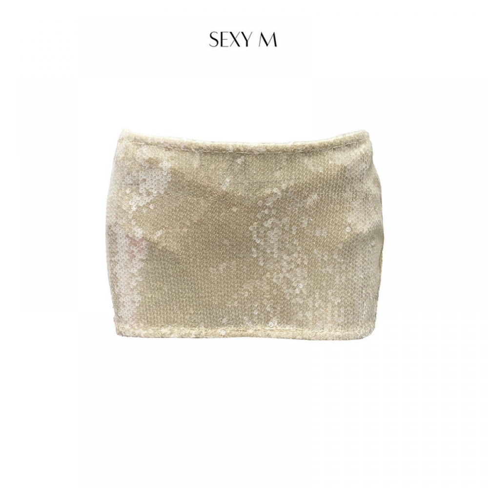 cv16nu sequin skirt