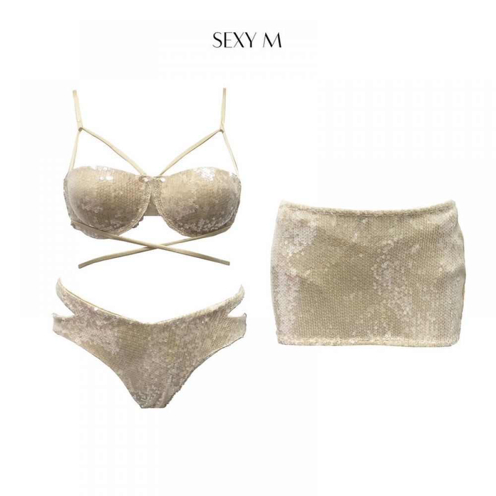 sb120nu sequin bikini set