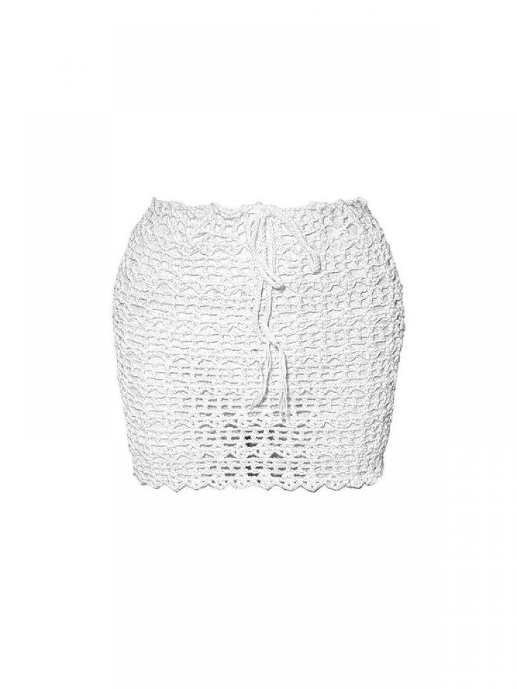 cv19 - crochet knitting skirt