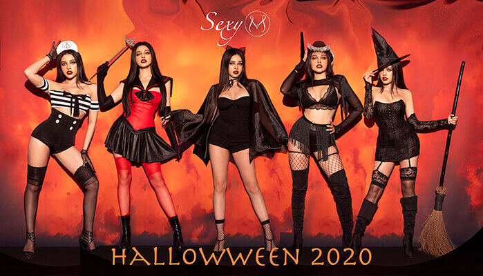sexy m halloween collection